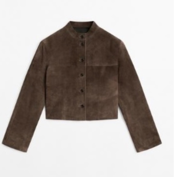 Massimo Dutti suede Jacket - Picture 2 of 2